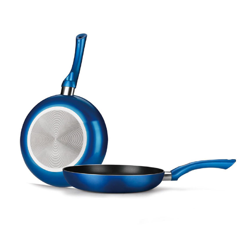 Ensemble de poêles à frire antiadhésives en céramique, 24cm 28cm, pour la cuisine, la cuisine domestique et le camping en plein air