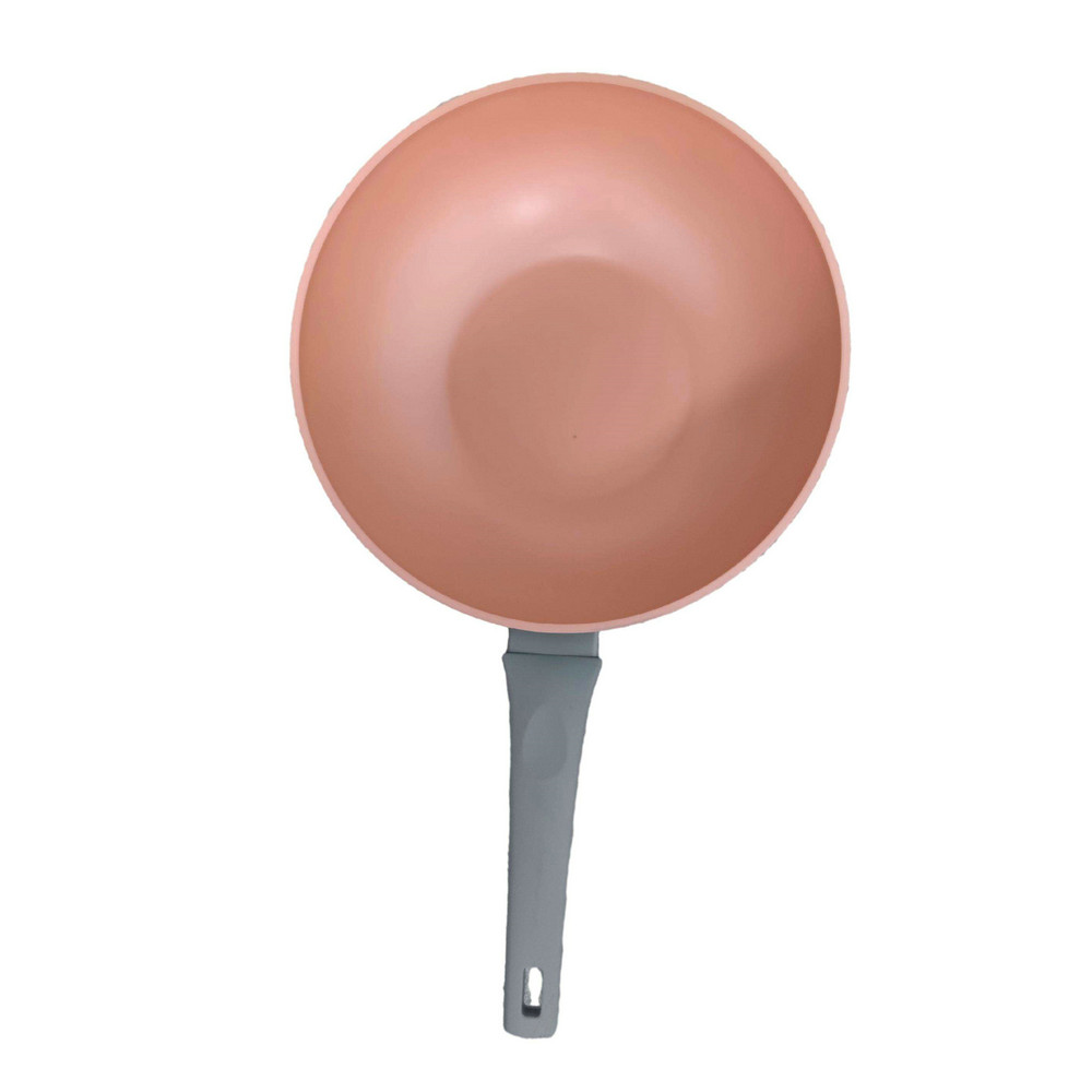 Ustensiles de cuisine Poêle à frire antiadhésive en aluminium avec couvercle en verre