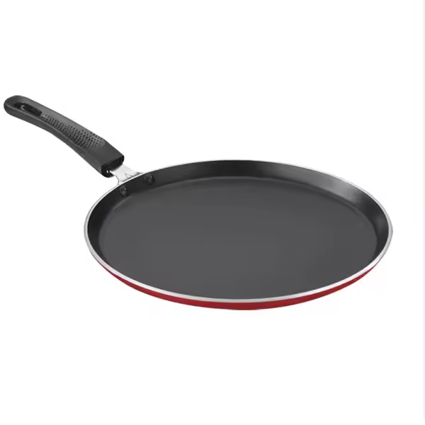 Dosa Tawa plat de batterie de cuisine de bâton de l'épaisseur 2.2mm de diamètre de 250mm