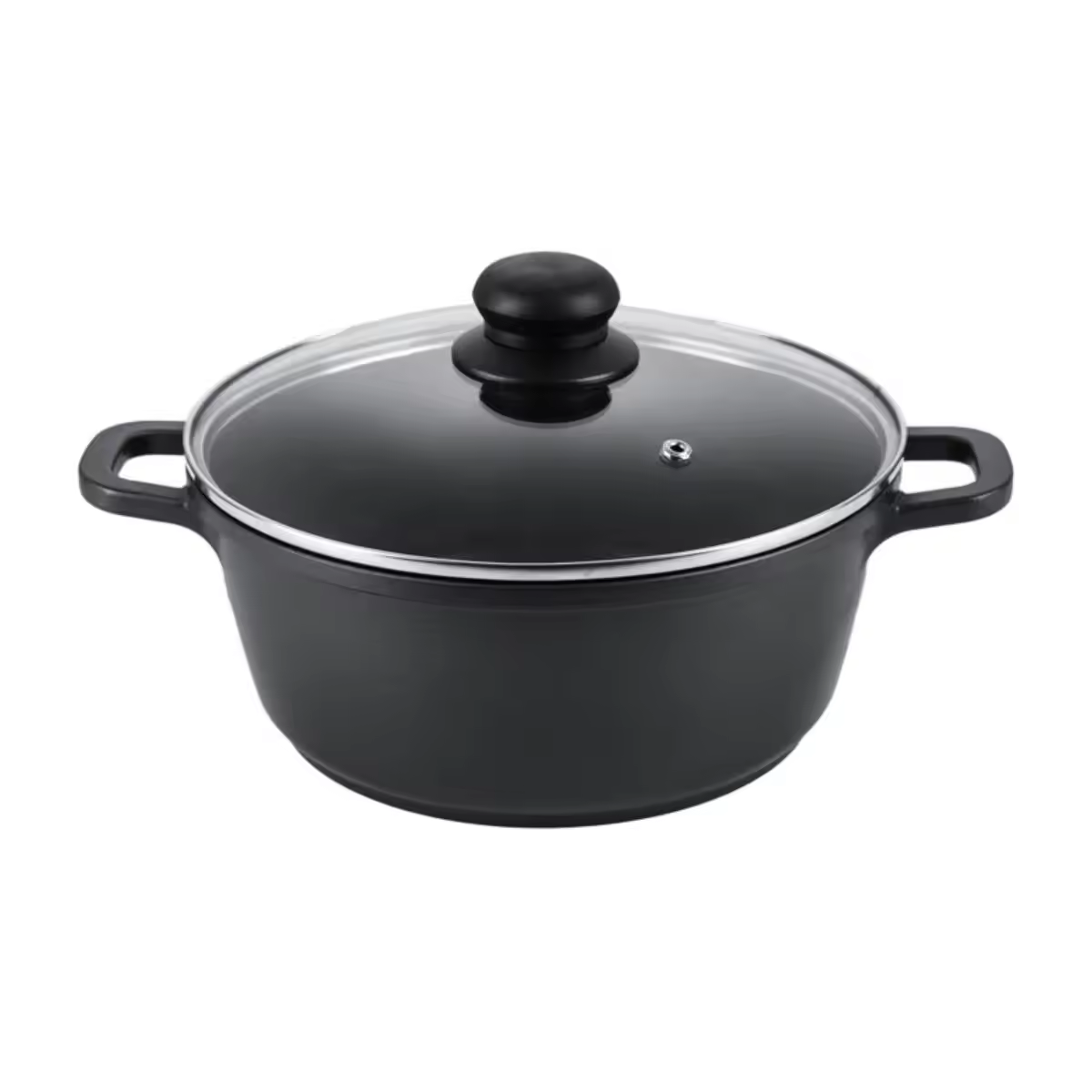 Casserole en aluminium avec revêtement en céramique antiadhésif avec logo personnalisé Durable, casserole avec couvercles